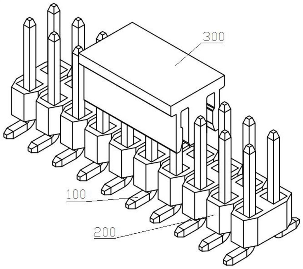 Automatic assembling equipment for electric connector production and processing