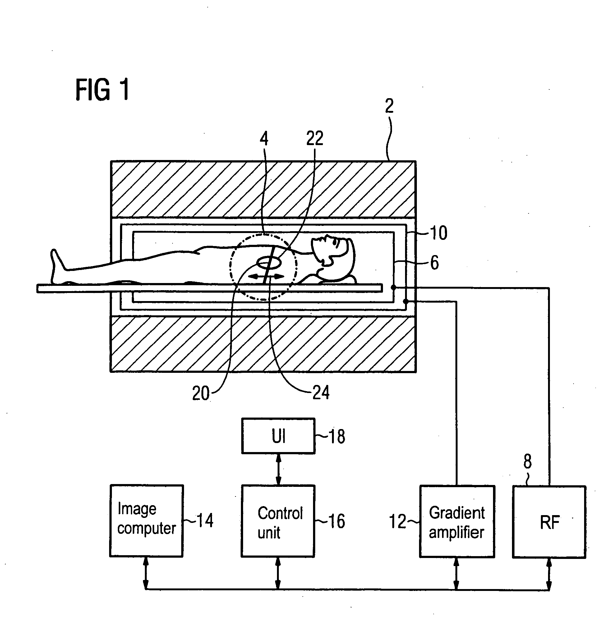 Method for imaging of a periodically-moving subject region of a subject