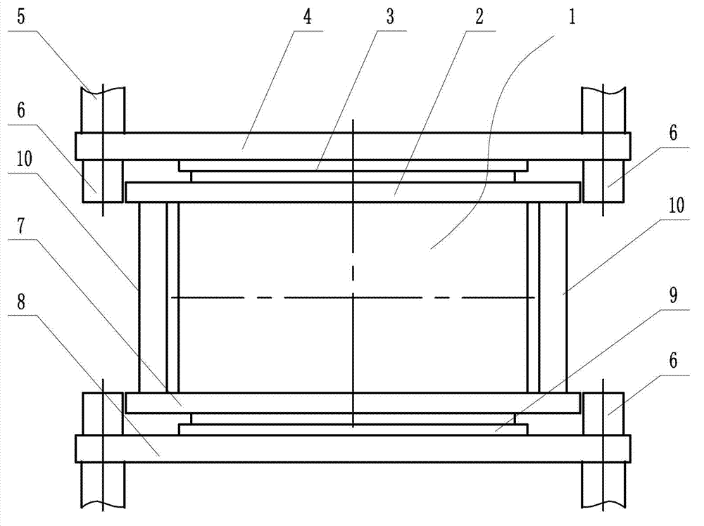 A new type of vibration-absorbing and isolating support and its replacement method