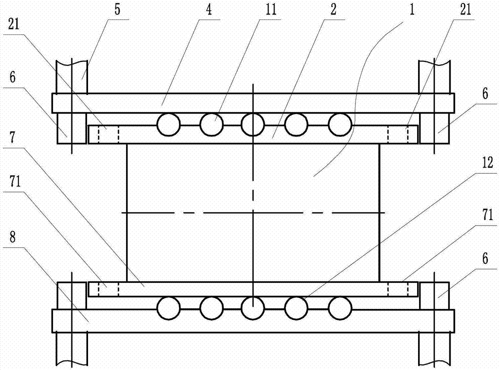 A new type of vibration-absorbing and isolating support and its replacement method