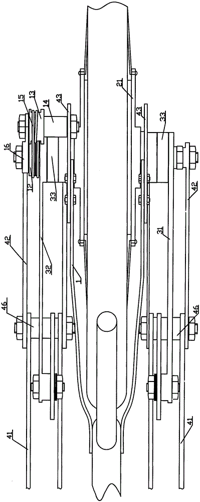 Lever reciprocating drive mechanism and bicycle including same