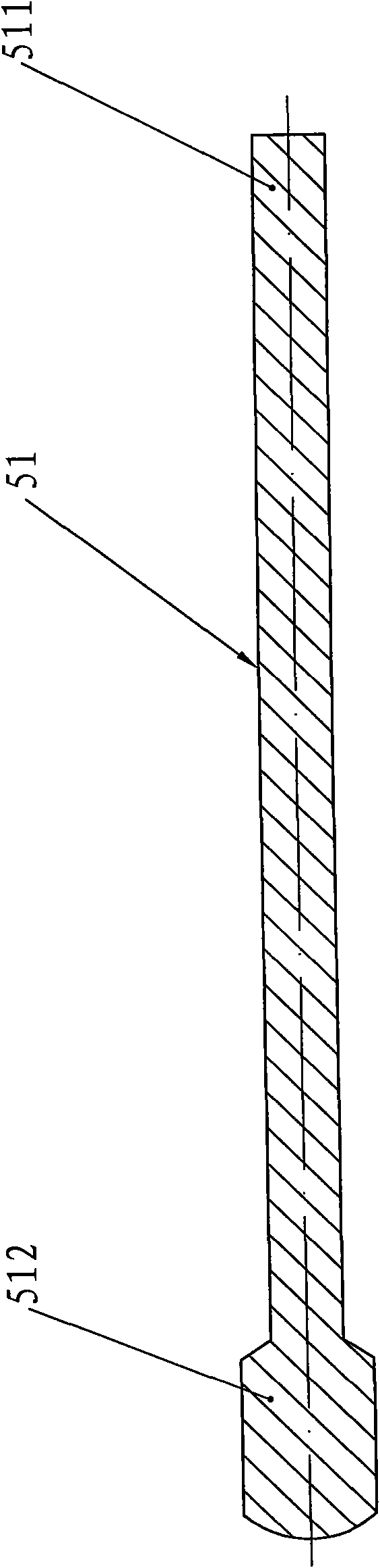 Elbow pipe piece forming machine