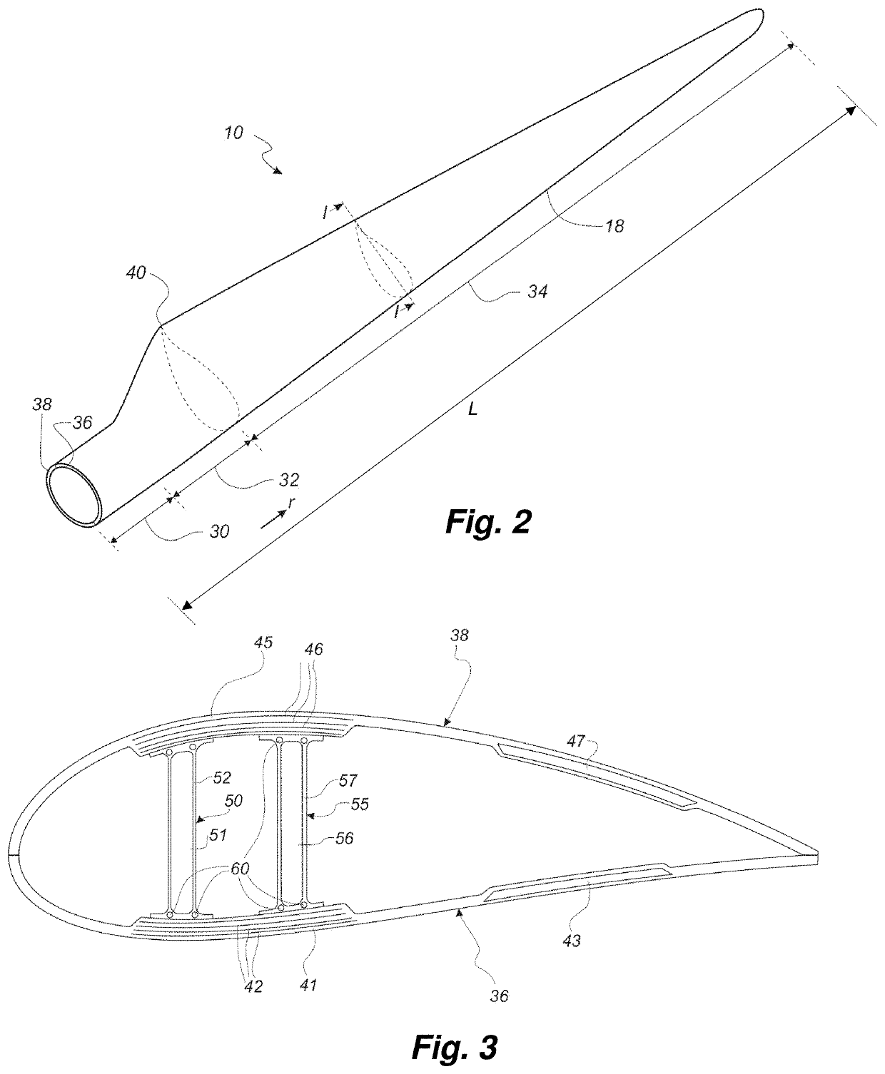 Manufacturing of segmented wind turbine blade