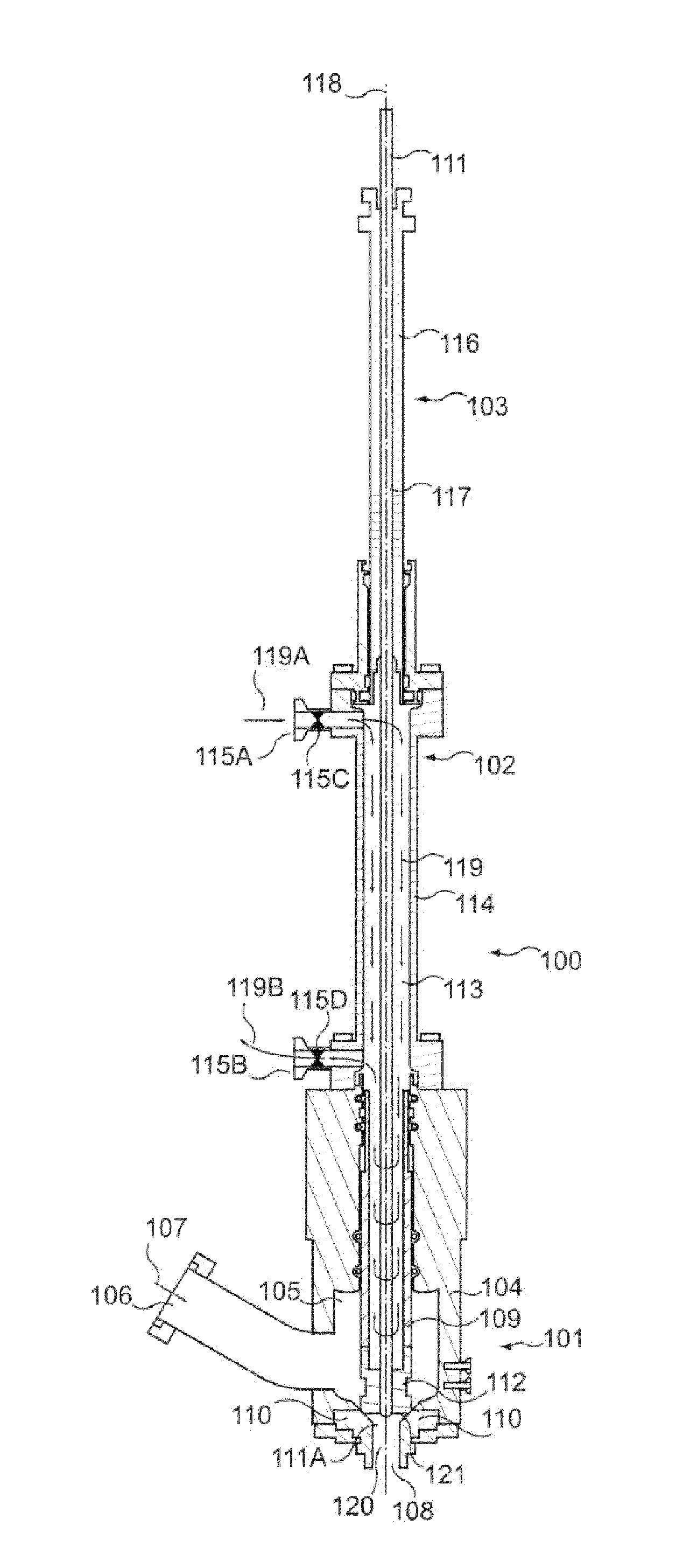 Container-fabricating apparatus and a method for the cleaning thereof