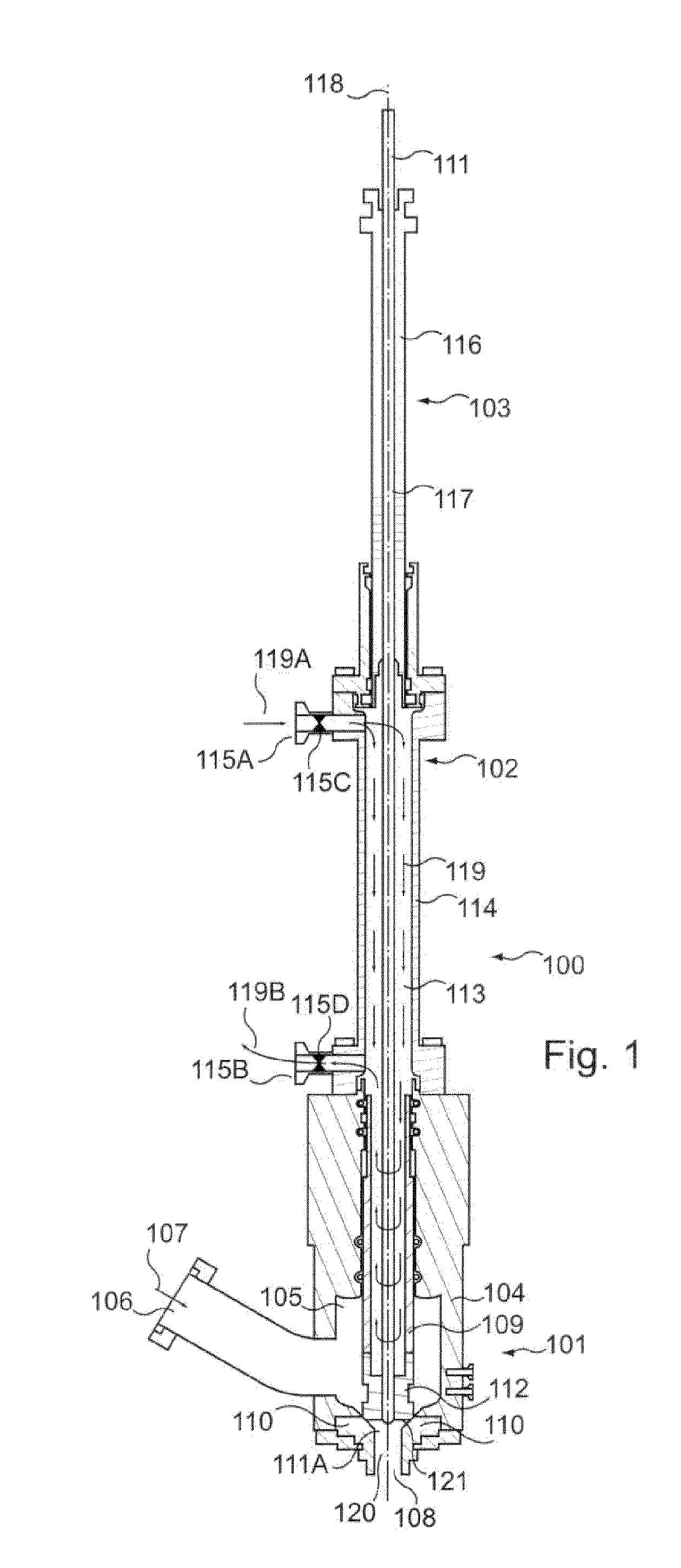 Container-fabricating apparatus and a method for the cleaning thereof