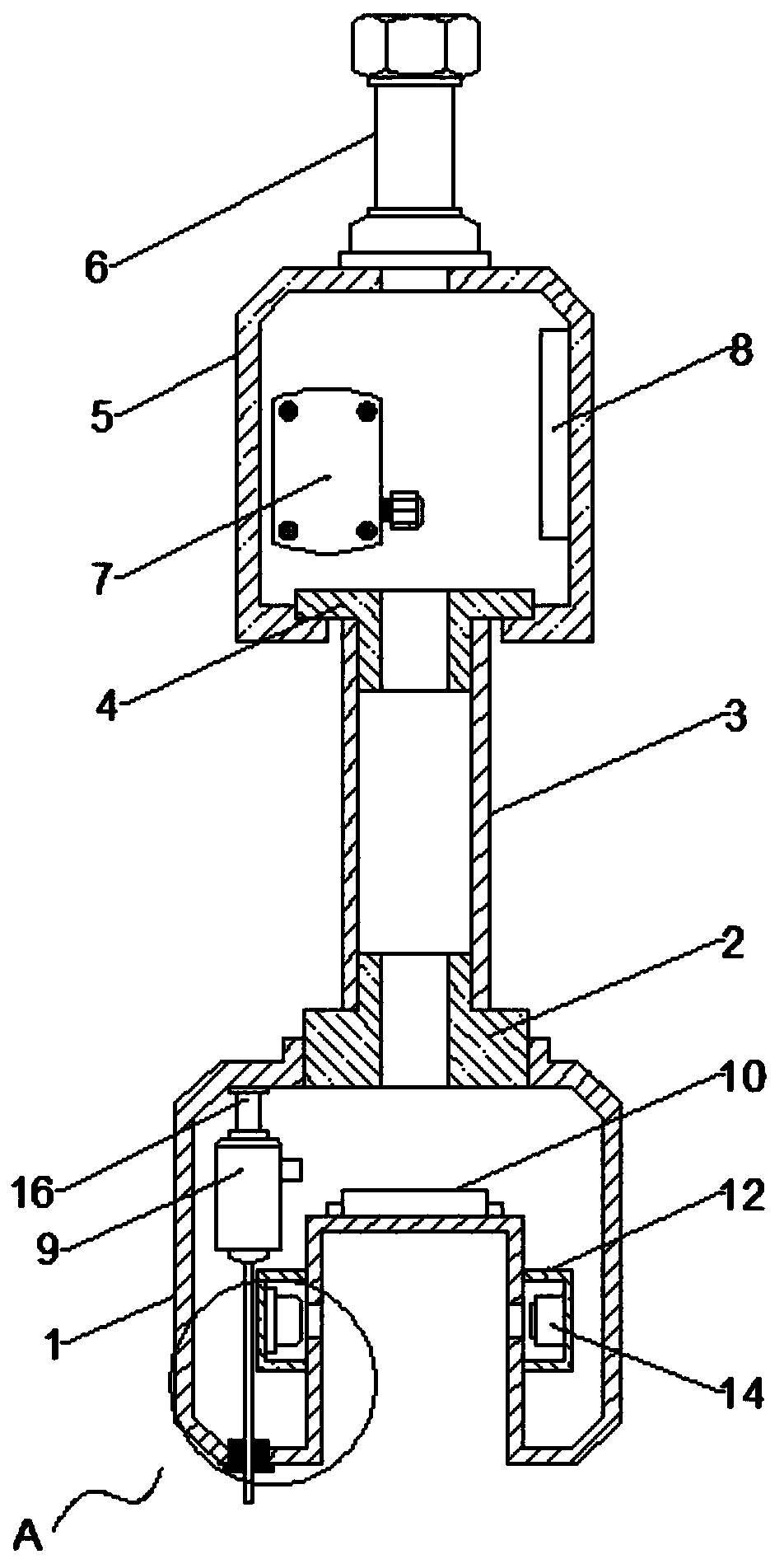 Infrared spectrum alcoholic strength monitoring probe