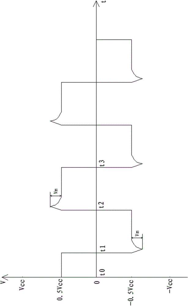 Ultrasonic wave emitting circuit