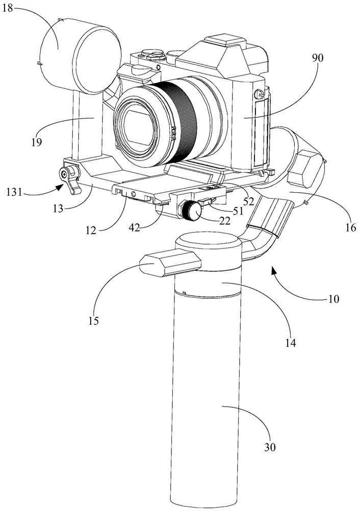 Holder device and shooting device