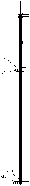 Long-gauge-distance strain sensor high-precision calibration frame