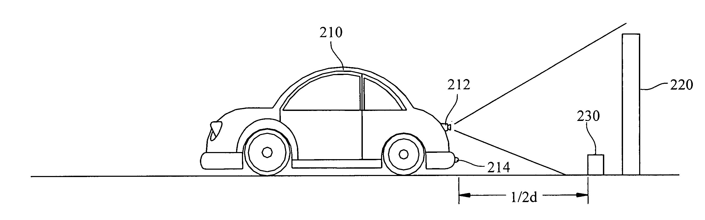 Method of displaying shot image on car reverse video system