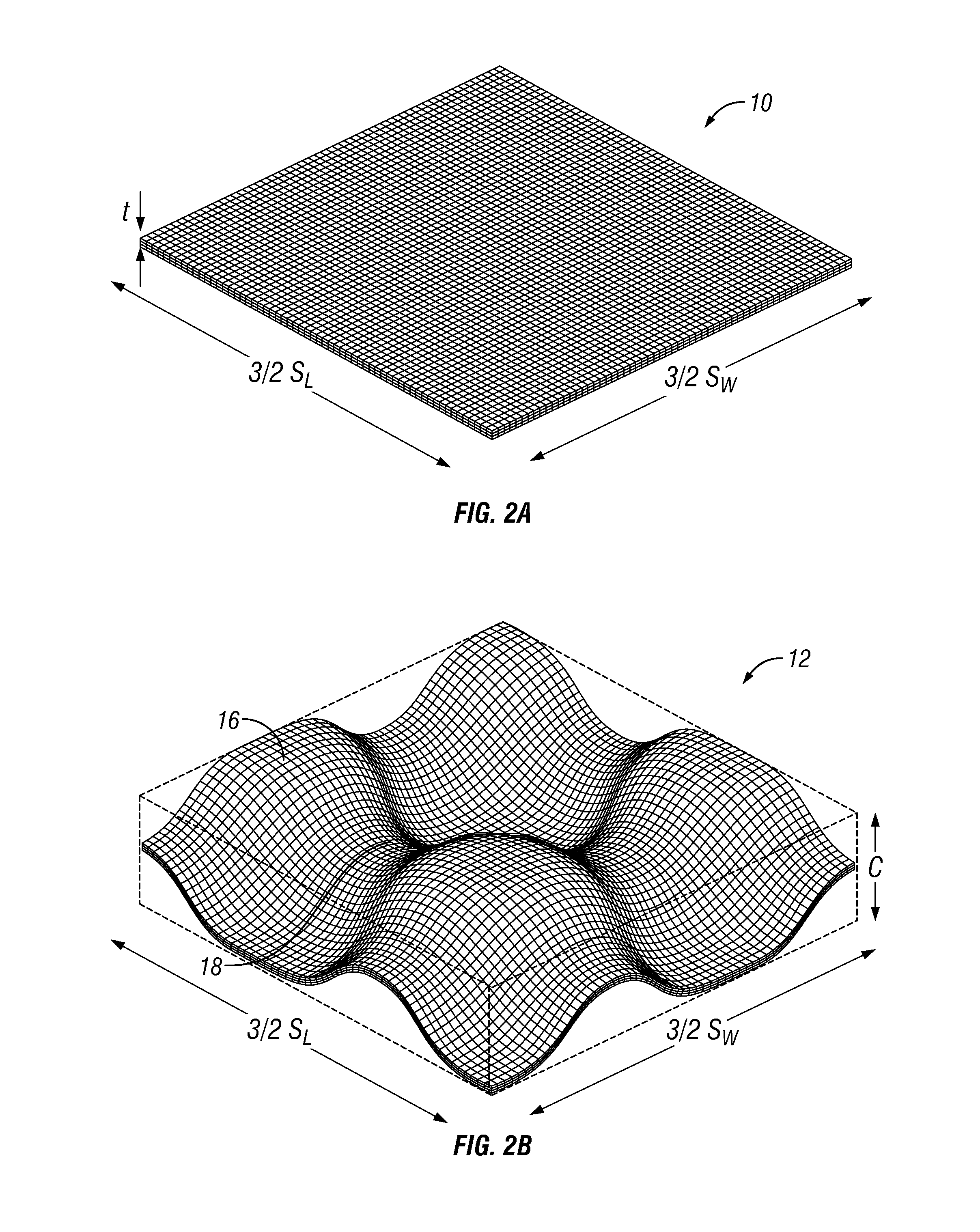 Optimal sandwich core structures and forming tools for the mass production of sandwich structures