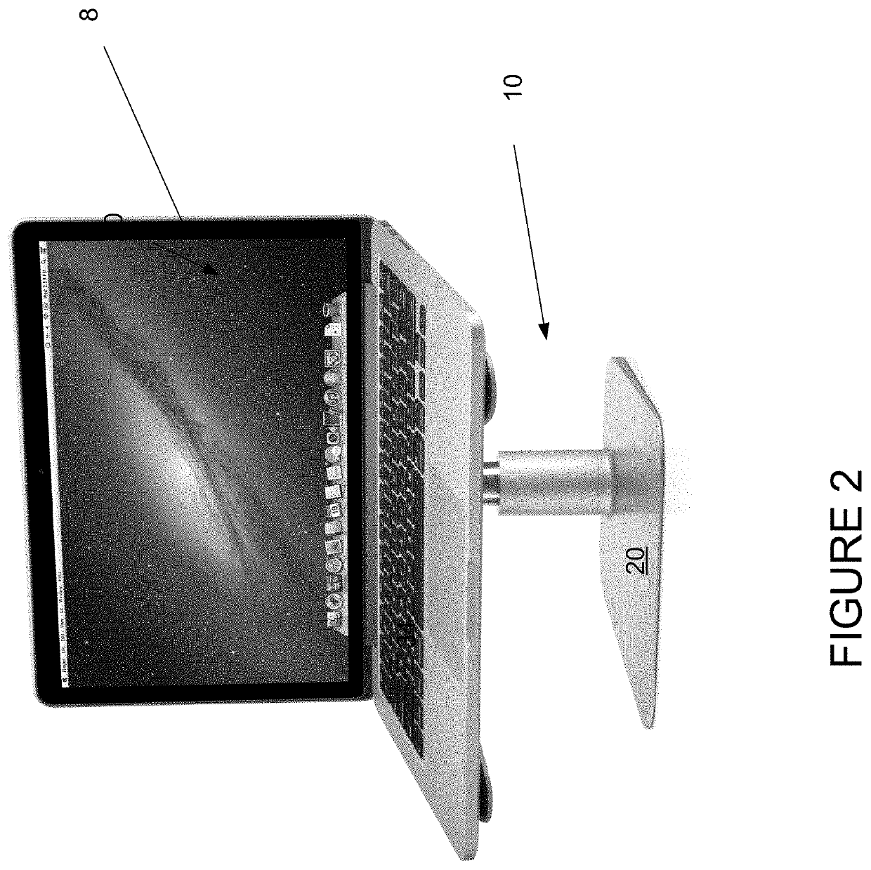 Adjustable stand for computing device