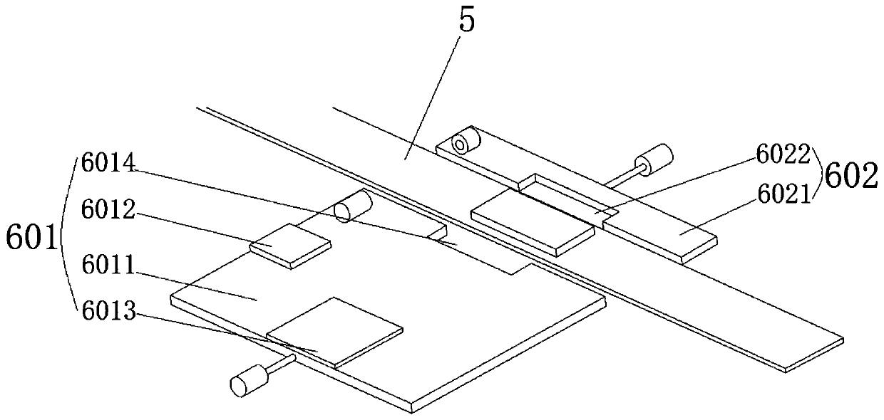 Resistor detection sorting device and detection sorting method