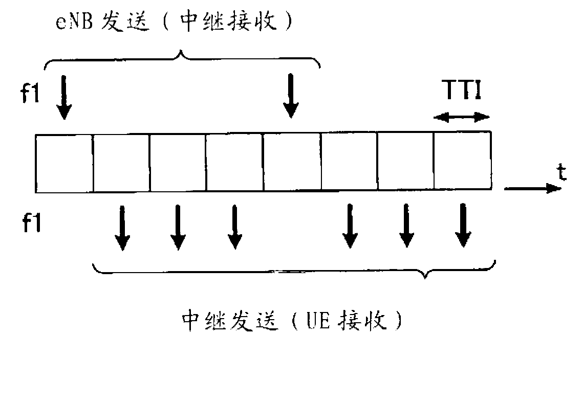 Wireless relay station device, wireless base station device, and relay frequency allocation method