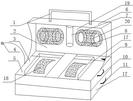 Automatic shoe sole cleaning machine