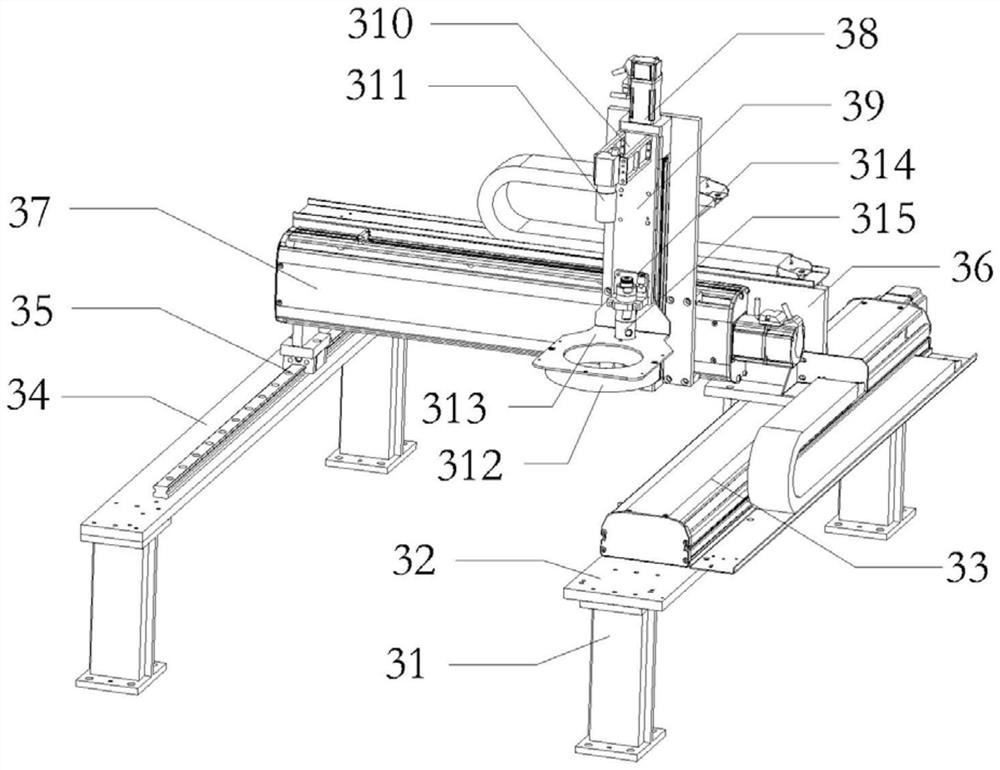 Double-track online automatic dispensing machine and control method thereof