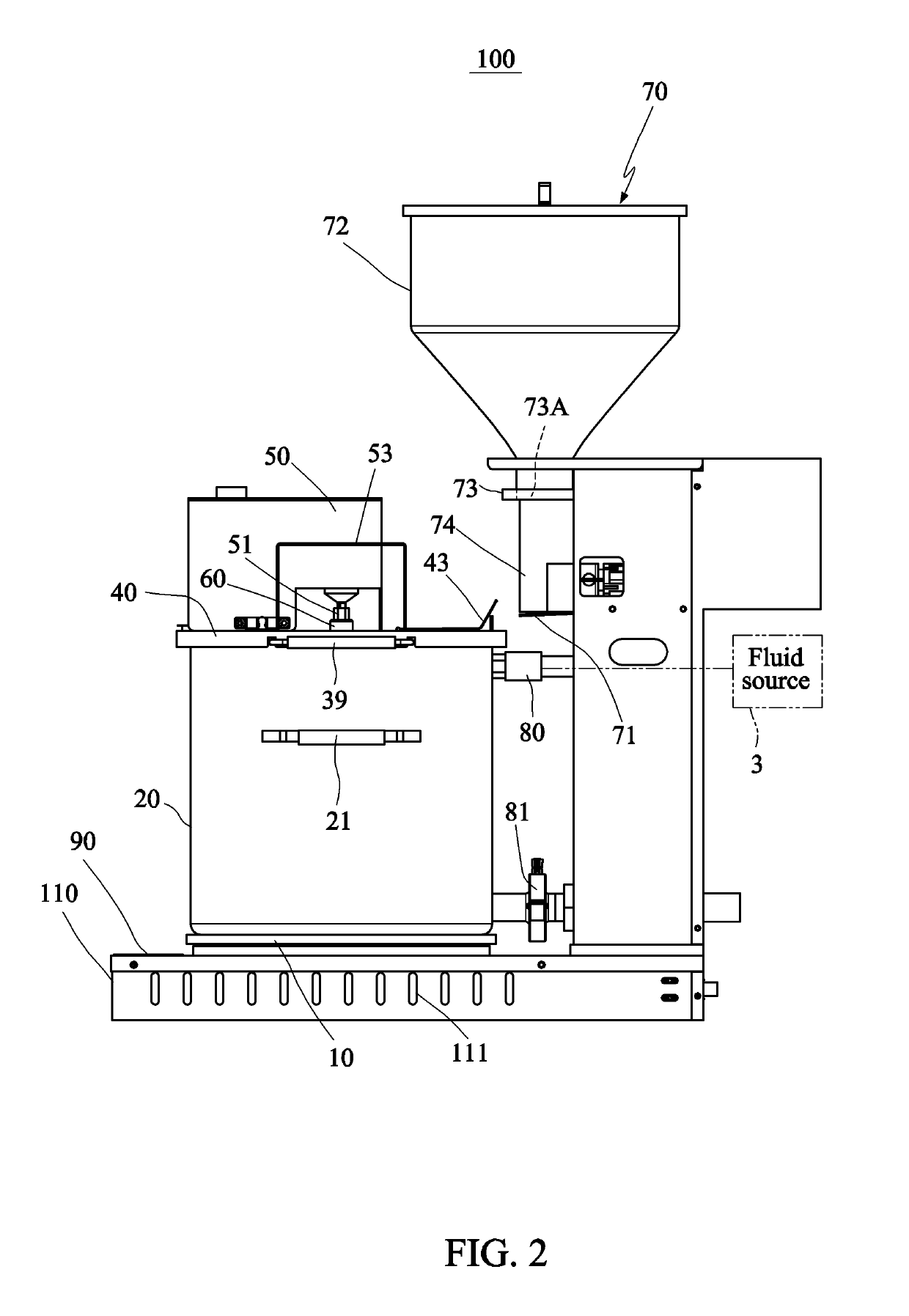 Food cooker with detachable stirrer