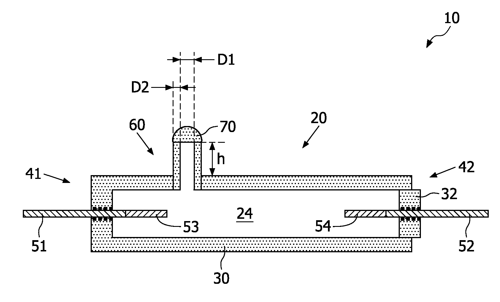 Ceramic burner for ceramic metal halide lamp