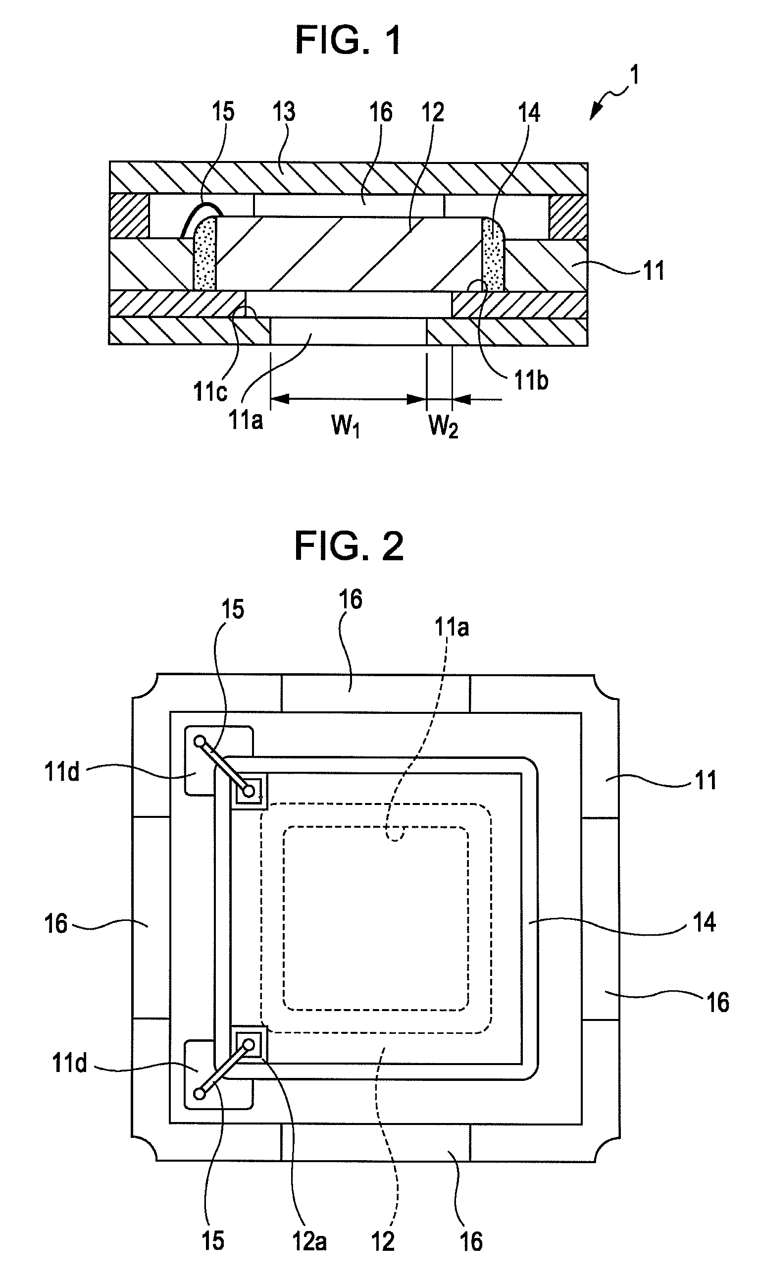 Pressure sensor package structure