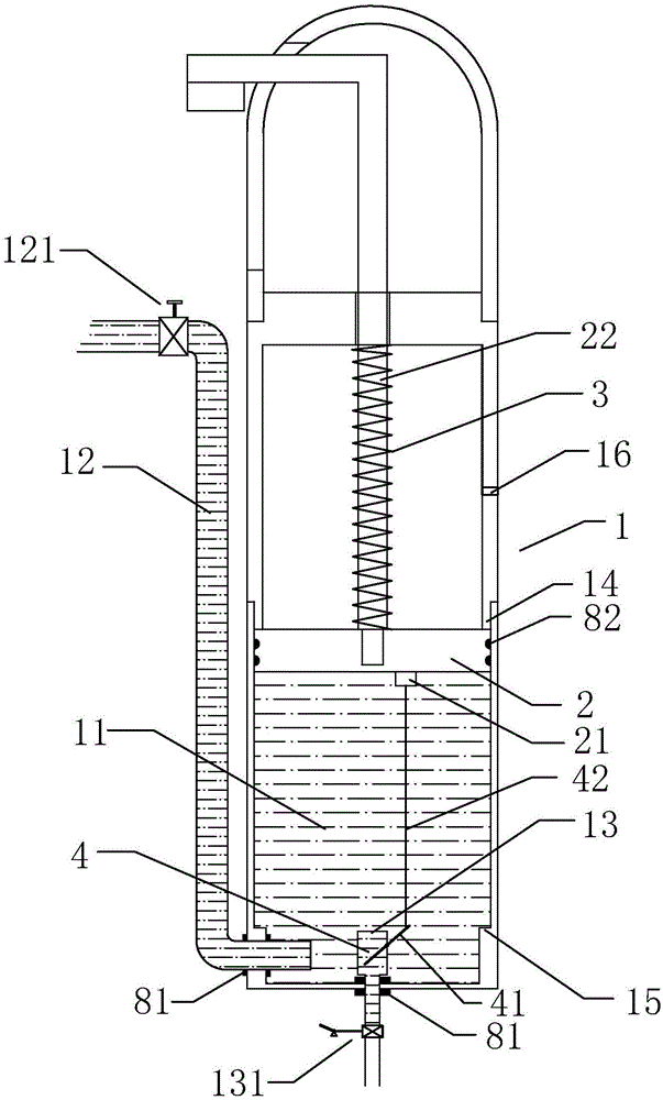 Multi-functional fully physical timing high-pressure water jet