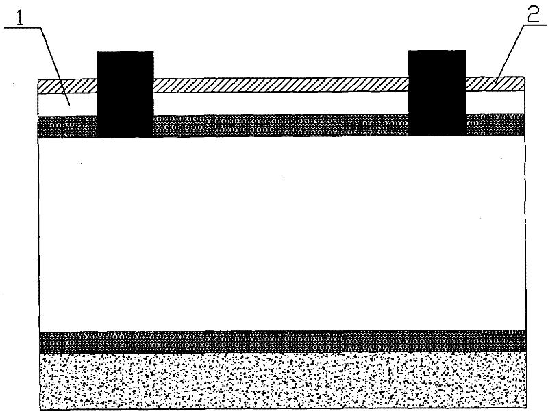 Process of antireflection coating battery capable of reducing surface recombination