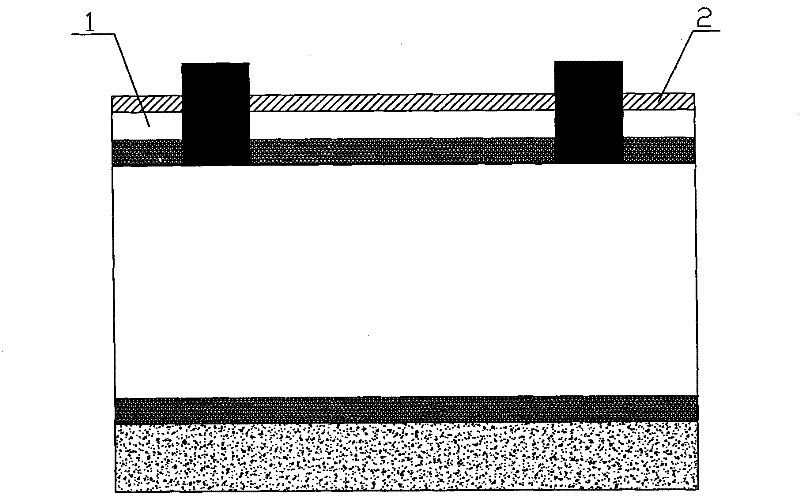 Process of antireflection coating battery capable of reducing surface recombination