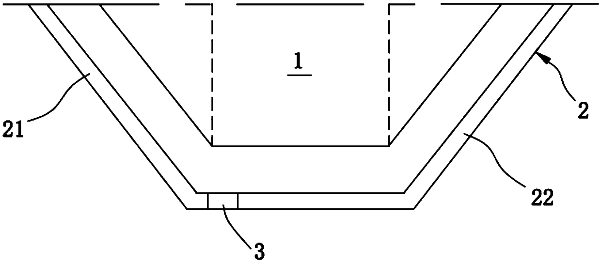 Deep foundation pit support soil-retaining and water-isolating method and device thereof