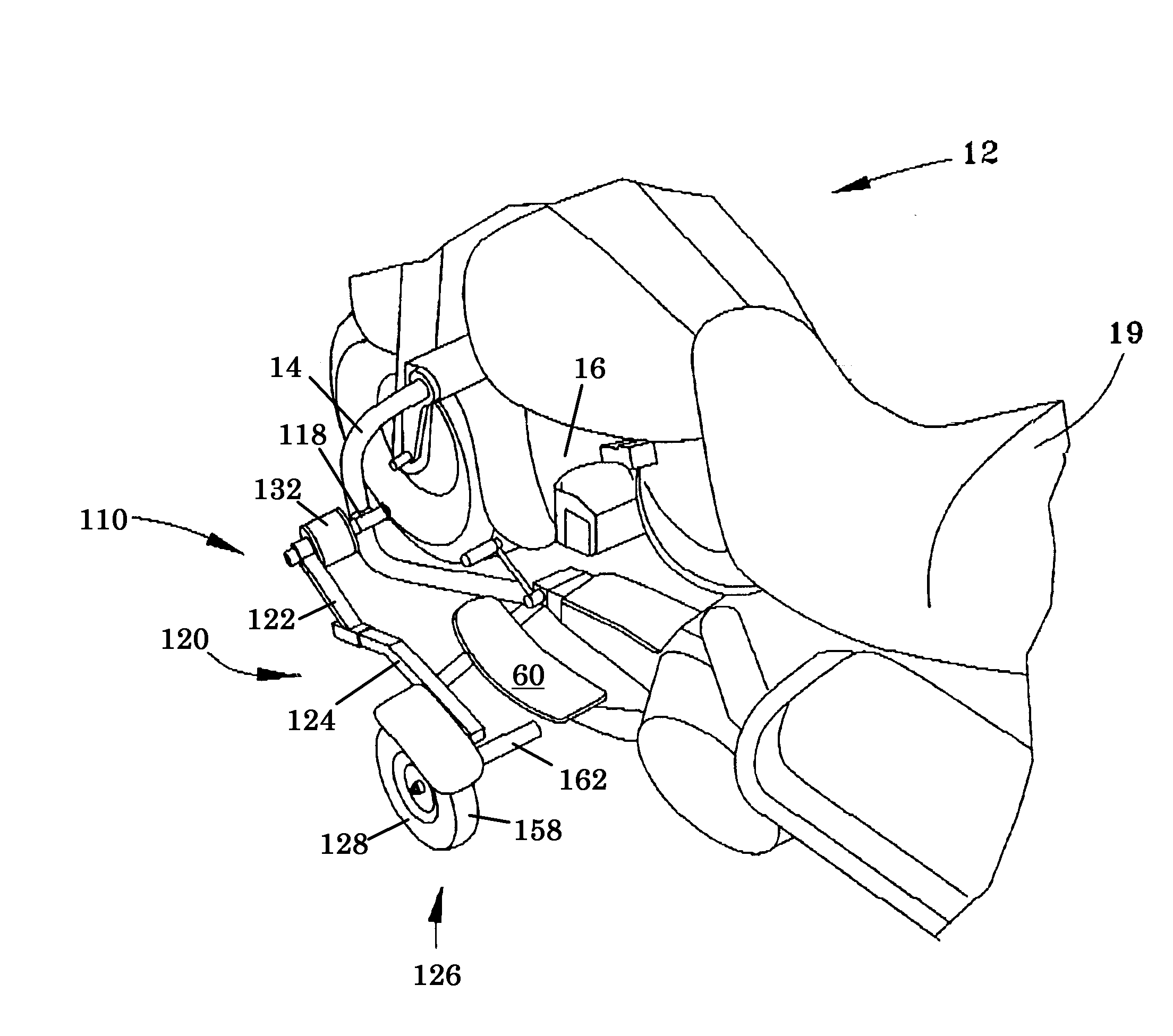 Method and apparatus for stabilizing a motorcycle