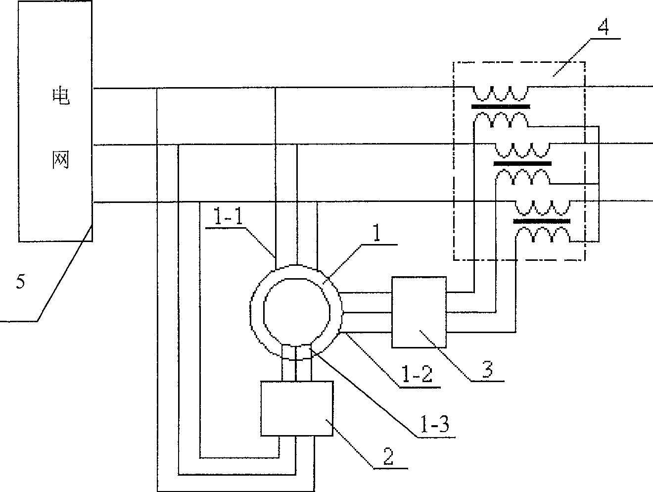 Rotary electromagnetic type uniform tidal current controller