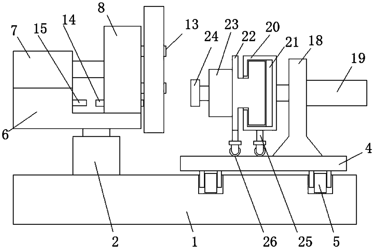 Polishing device of clutch brake disc of washing machine