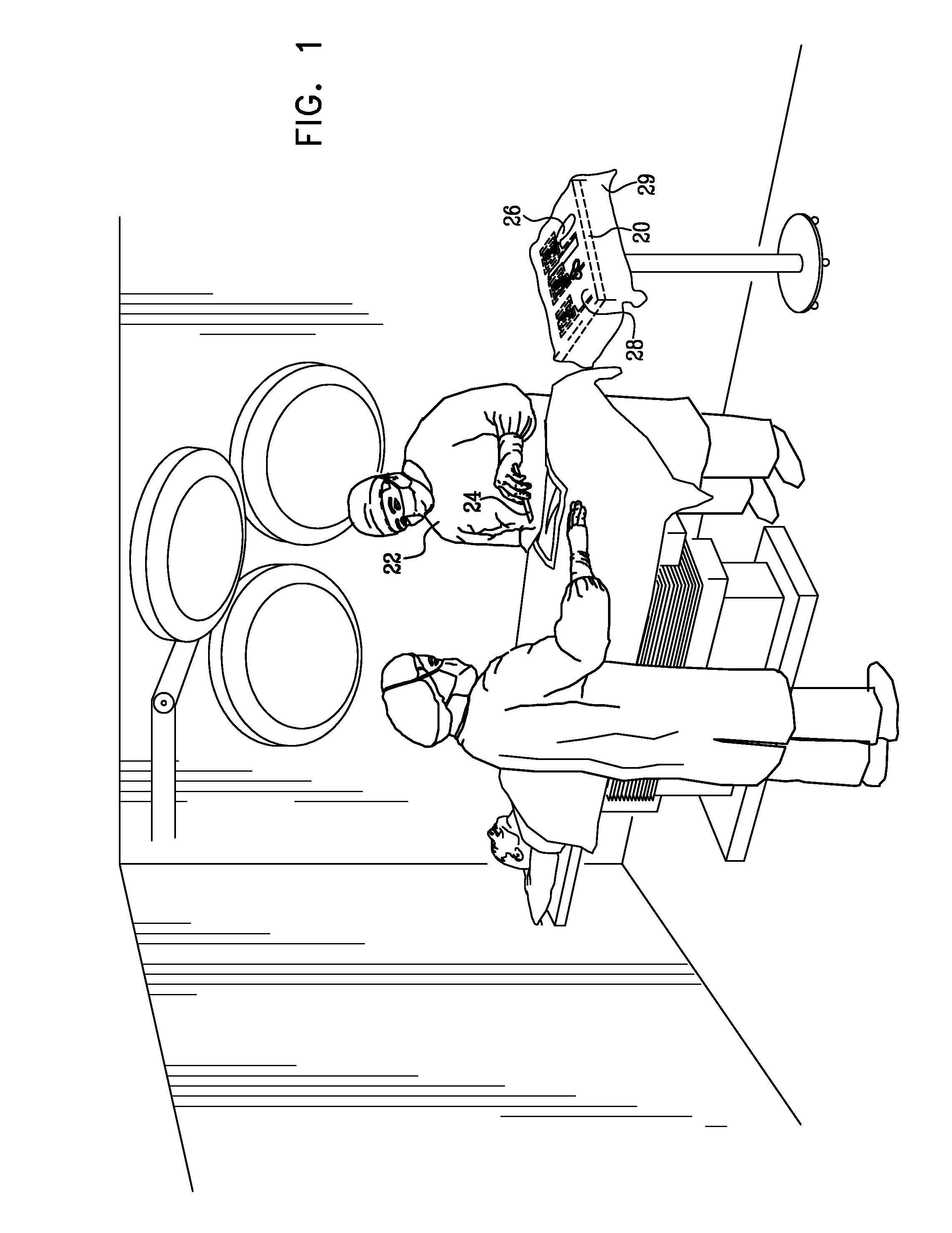 Inductive charging of tools on surgical tray