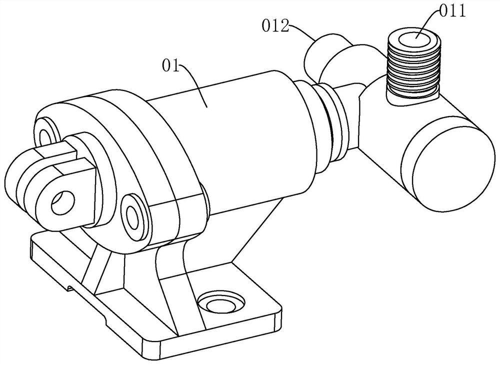 Pressure relief device and pressure relief system for emulsion pump station