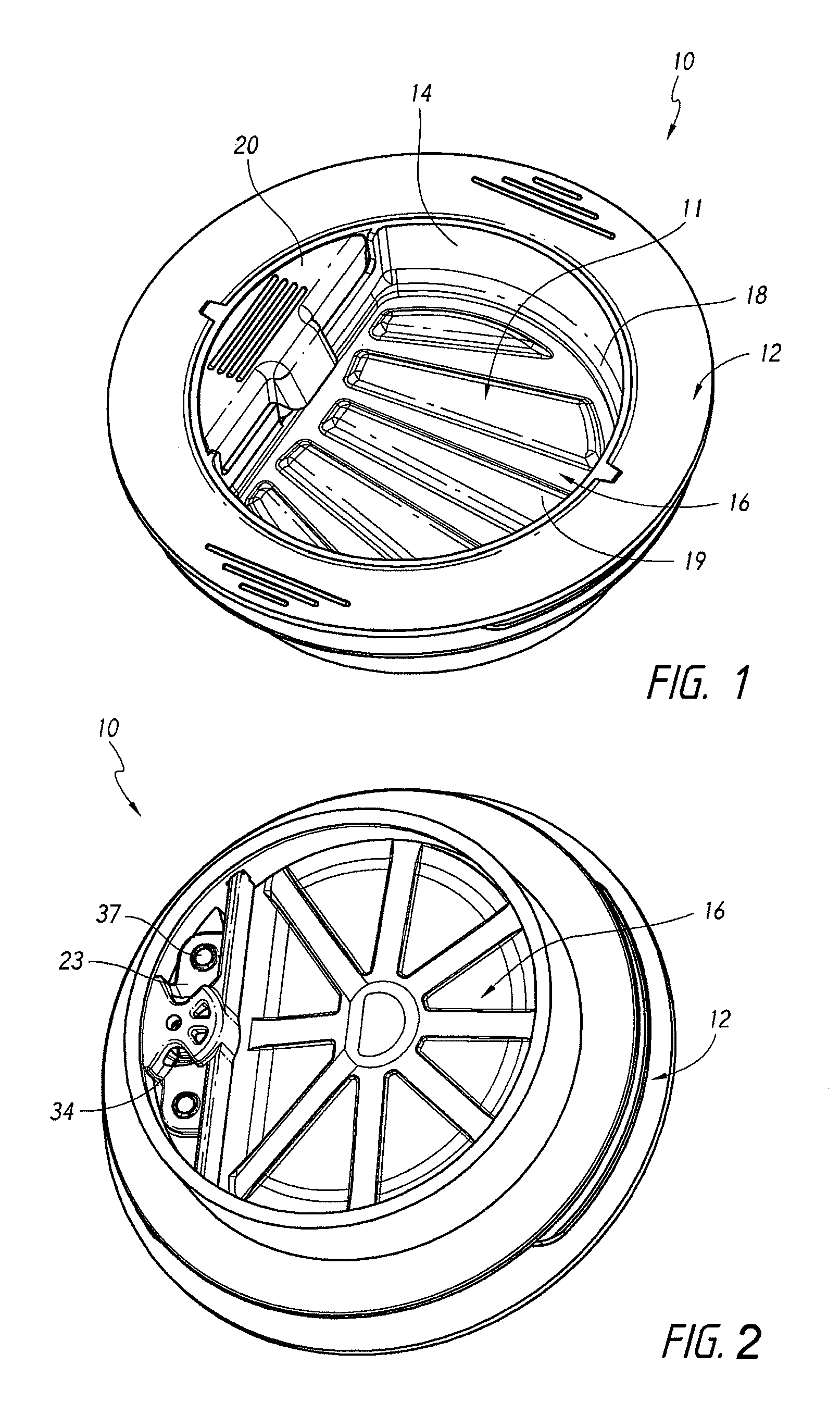 Valve for roof vent