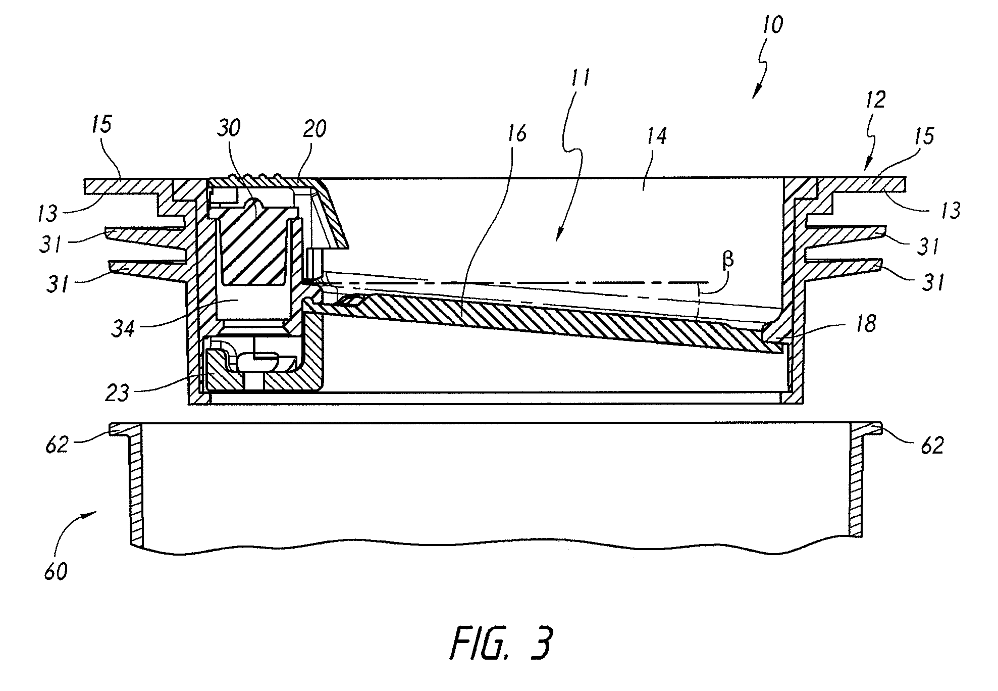 Valve for roof vent