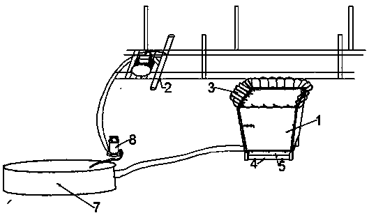 Bean sprout culturing and water recycling device for saving water and protecting environment