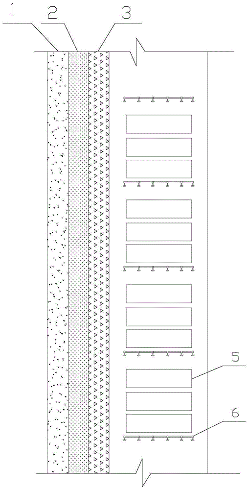 In-situ water purification system and purification method for heavily polluted river