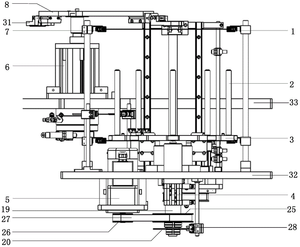 Automatic feeder of retainers