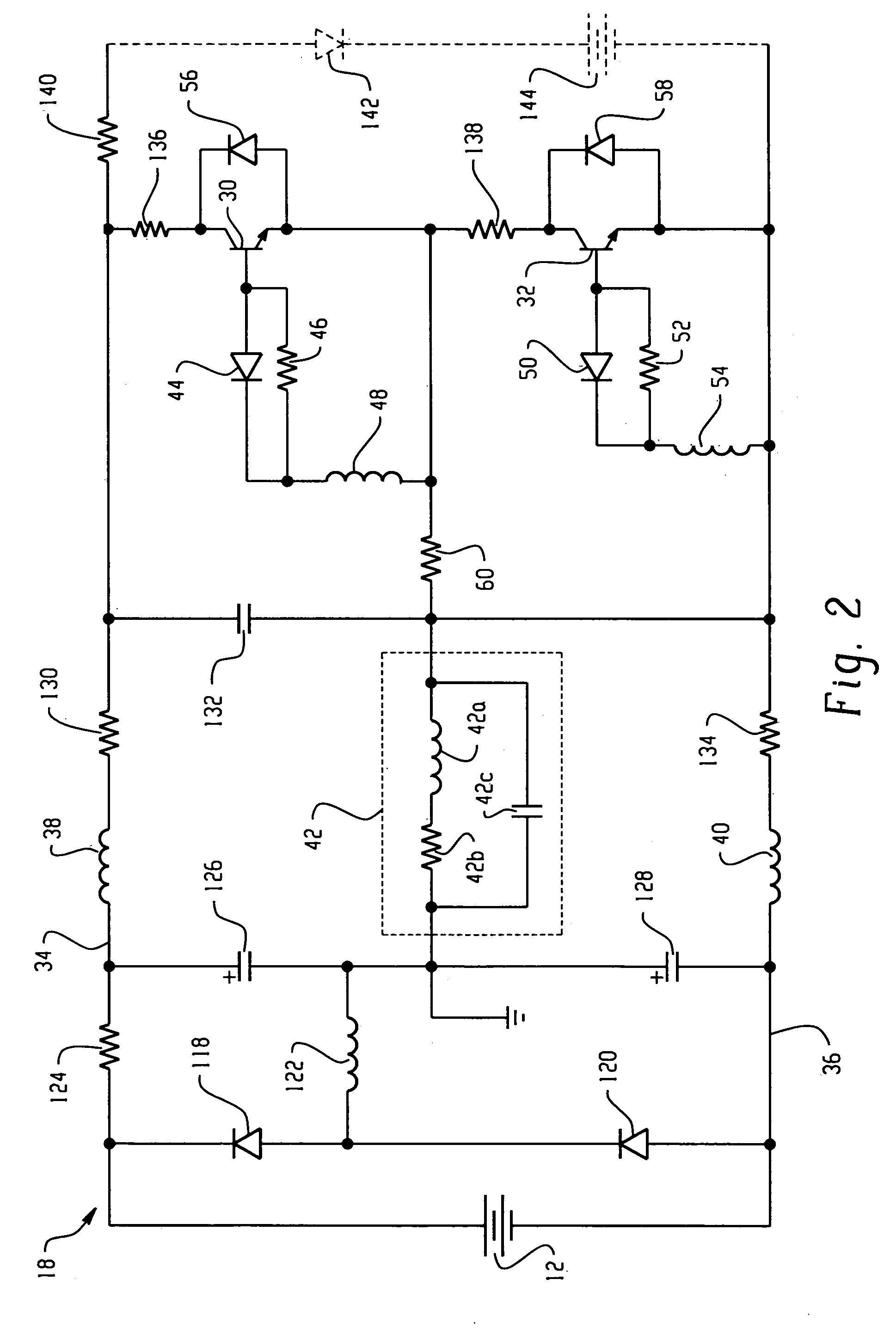 Parallel lamps with instant program start electronic ballast