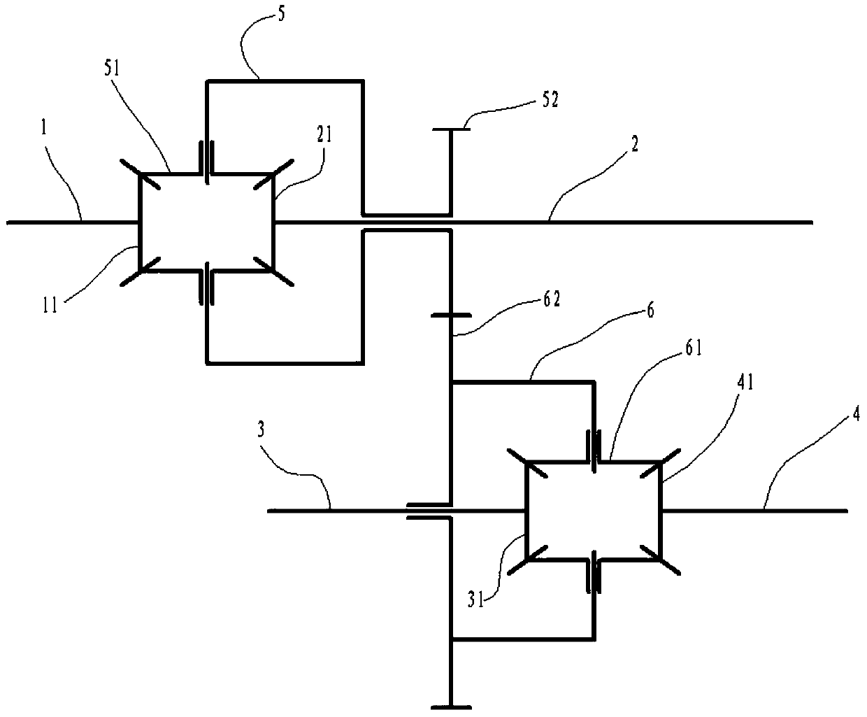 Working condition self-adaptive driving system of loading machine