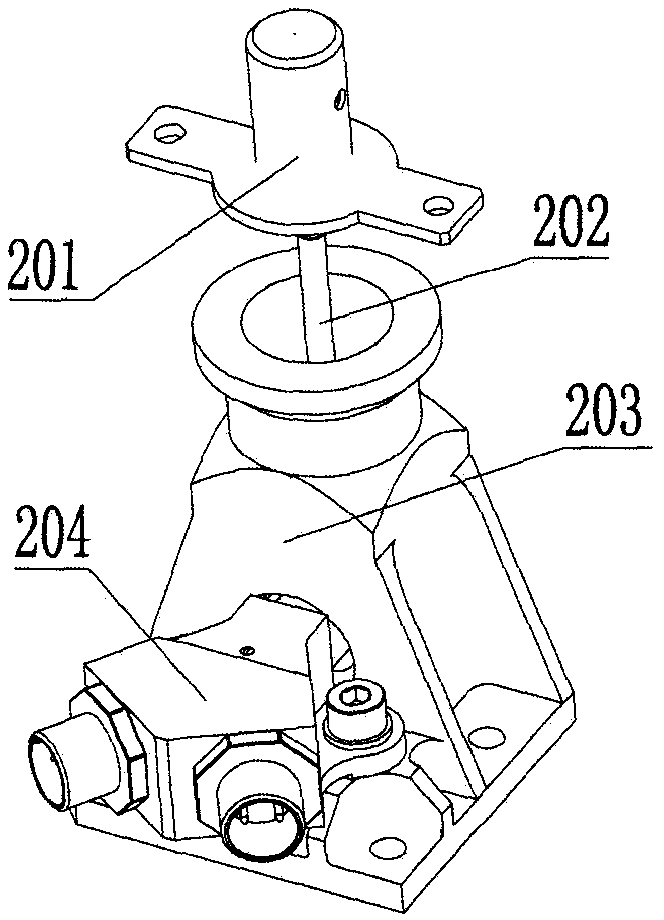 Space linkage compression release mechanism