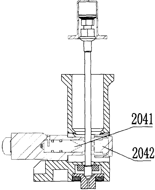 Space linkage compression release mechanism