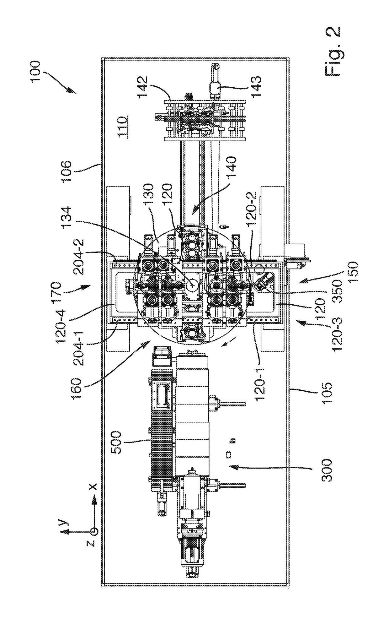 Honing machine with multiple workstations