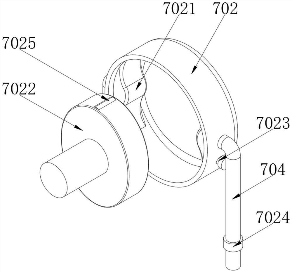 A lifting and transferring device for high-position paralyzed patients used for medical treatment