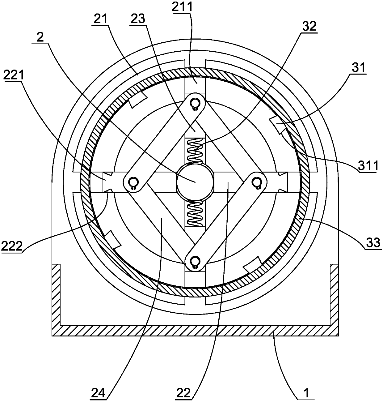 Speed governor for emergency braking of traction elevator