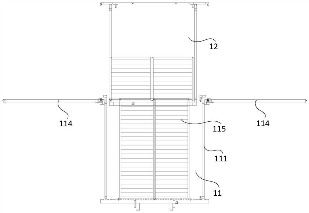 Compartment and automobile