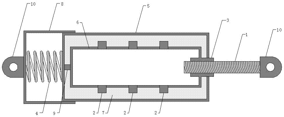 A tuned viscous mass damper