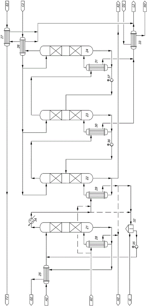 Method for recovering caprolactam organic extractant without energy consumption and device thereof