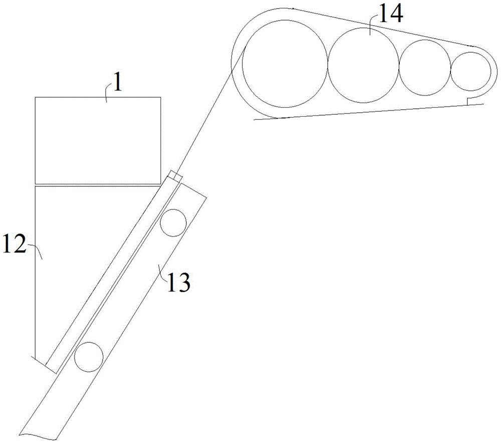 A mining trapezoidal multi-cylinder hydraulic lifting transportation system