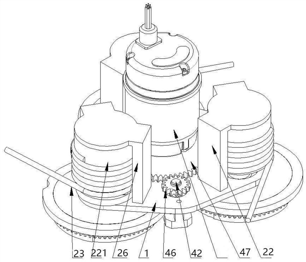 Three-position power storage power generation mechanism of body builders