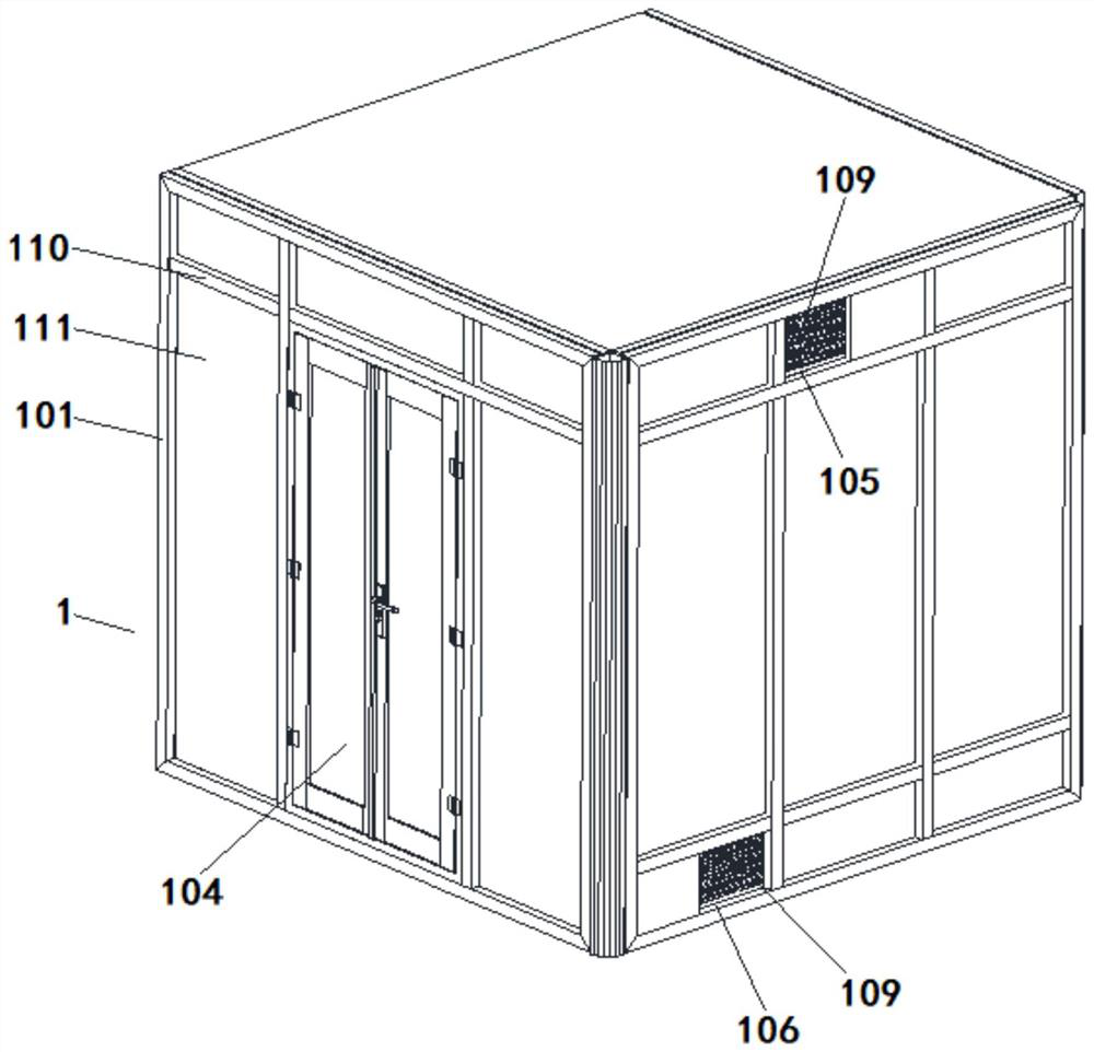 Damping and noise-reducing device for dry-type transformer